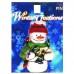 Tangled Lights Holiday Snowman Pins * Hand Painted Sparkly *Snowman w Red Hat 106397-2